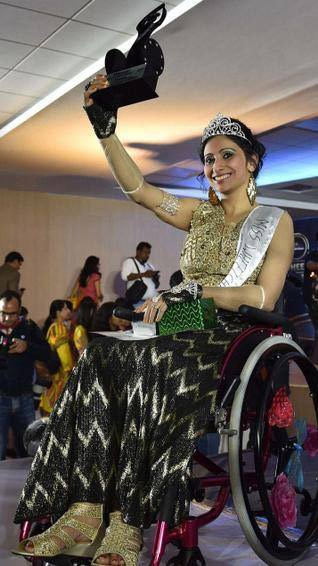 miss india wheelchair 2015